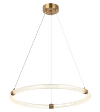 Matteo Lighting C34824AG - Inkara Aged Gold Brass Pendant