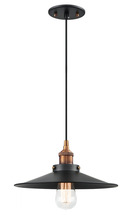 Matteo Lighting C46112AGBK - Bulstrode's Workshop Aged Gold Brass Pendant