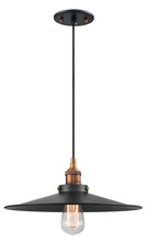 Matteo Lighting C46113AGBK - Bulstrode's Workshop Aged Gold Brass Pendant