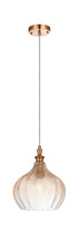 Matteo Lighting C80102AG - Renity Aged Gold Brass Pendant
