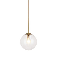 Matteo Lighting C81711AGCL - Novo Aged Gold Brass Chandelier