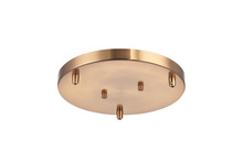 Matteo Lighting CP0103AG - Multi Ceiling Canopy (Line Voltage) Aged Gold Brass Canopy