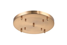 Matteo Lighting CP0105AG - Multi Ceiling Canopy (Line Voltage) Aged Gold Brass Canopy