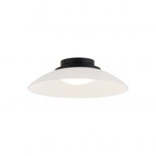 Matteo Lighting M16411MBFR - Luna Matte Black Flush Mounts