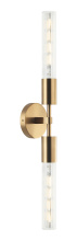 Matteo Lighting S04002AG - Lumière Aged Gold Brass Vanity