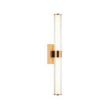 Matteo Lighting S06426AG - Macie Aged Gold Brass Vanity