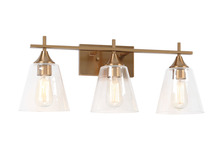 Matteo Lighting S09803AG - Hollis Aged Gold Brass Wall Sconce