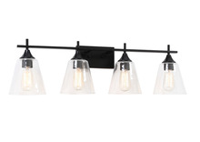 Matteo Lighting S09804BK - Hollis Black Wall Sconce