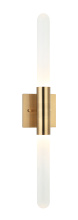 Matteo Lighting W65802AG - Aydin Aged Gold Brass Wall Sconce