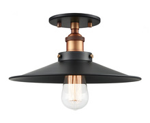 Matteo Lighting X46112AGBK - Bulstrode's Workshop Aged Gold Brass Ceiling Mount