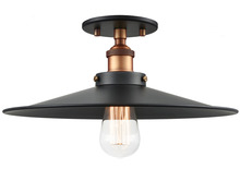 Matteo Lighting X46113AGBK - Bulstrode's Workshop Aged Gold Brass Ceiling Mount