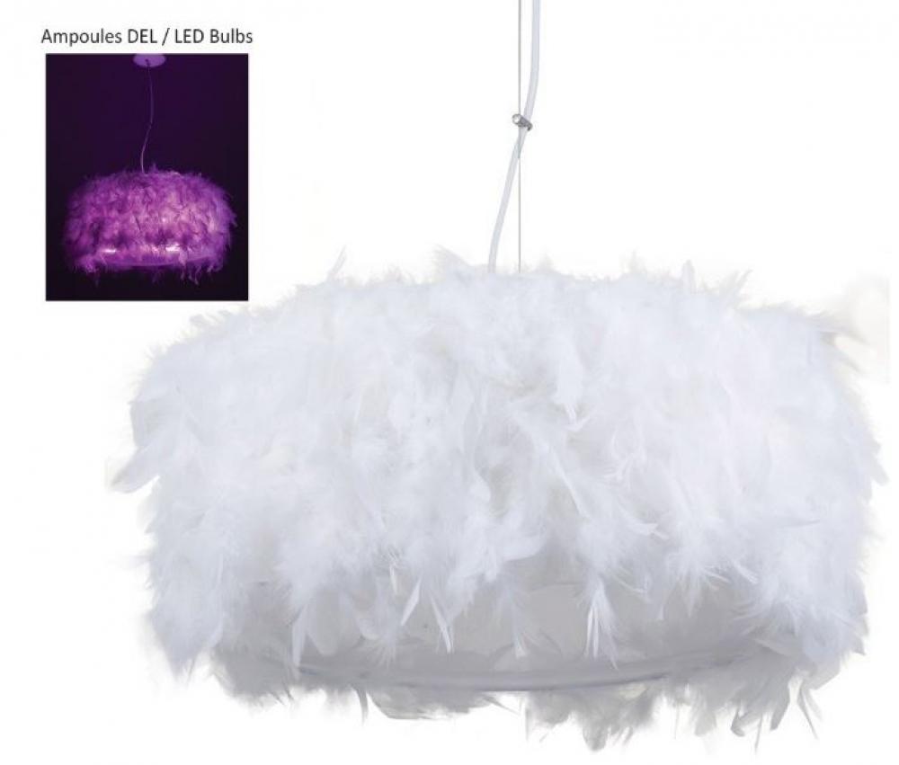 White Feather Pendant