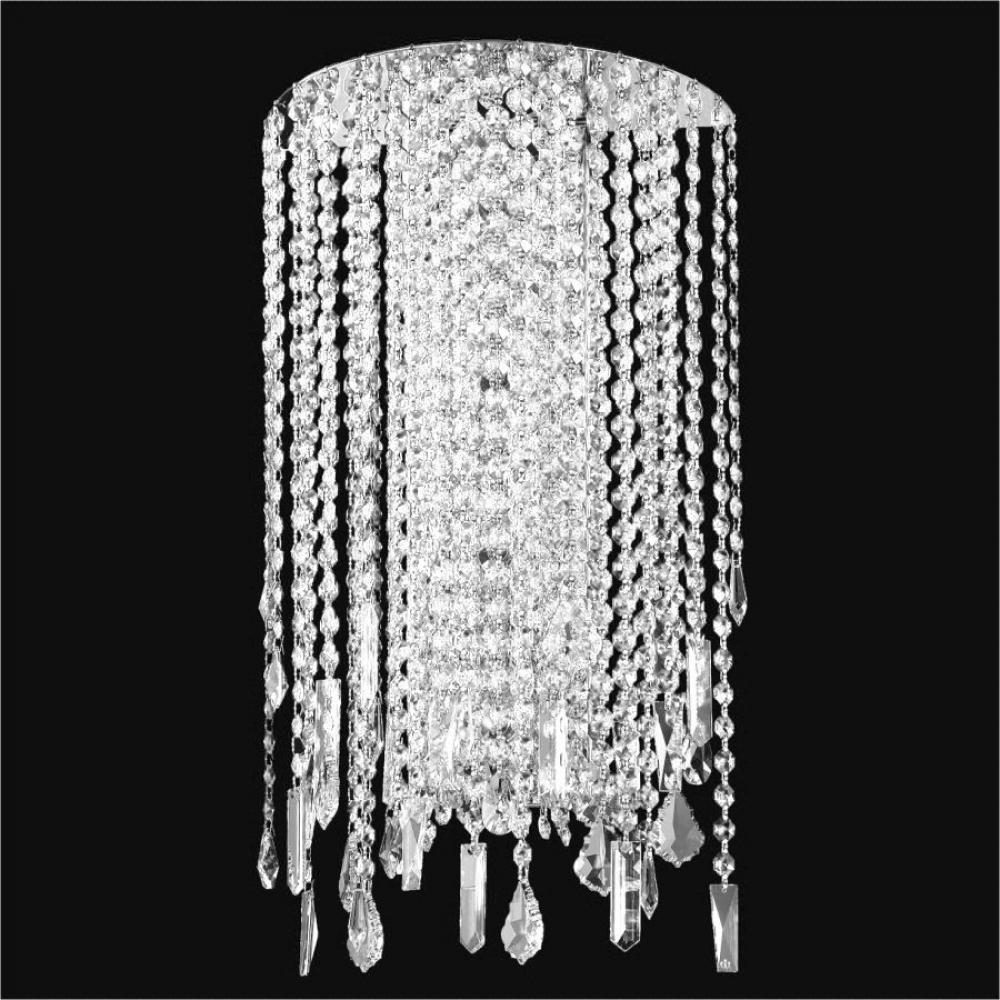 Glow Crystal Wall Sconce