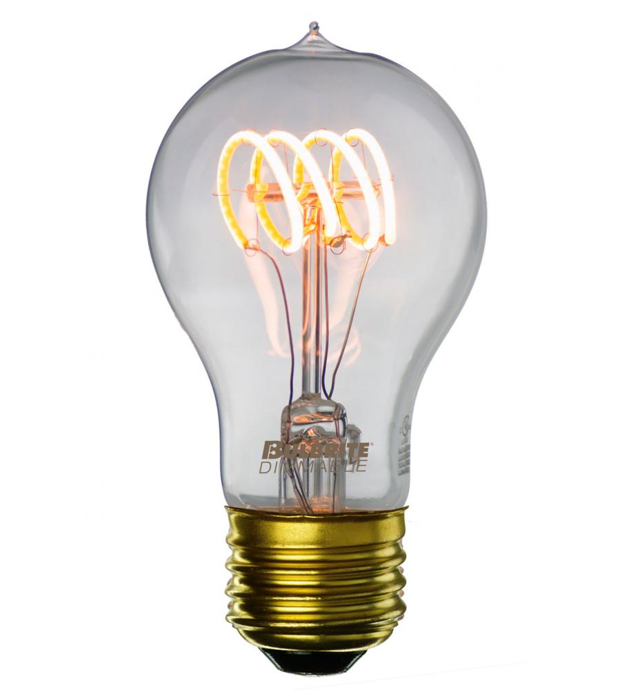4W LED A19 2200K CURVED FILAMENT NOSTALGIC VICTOR