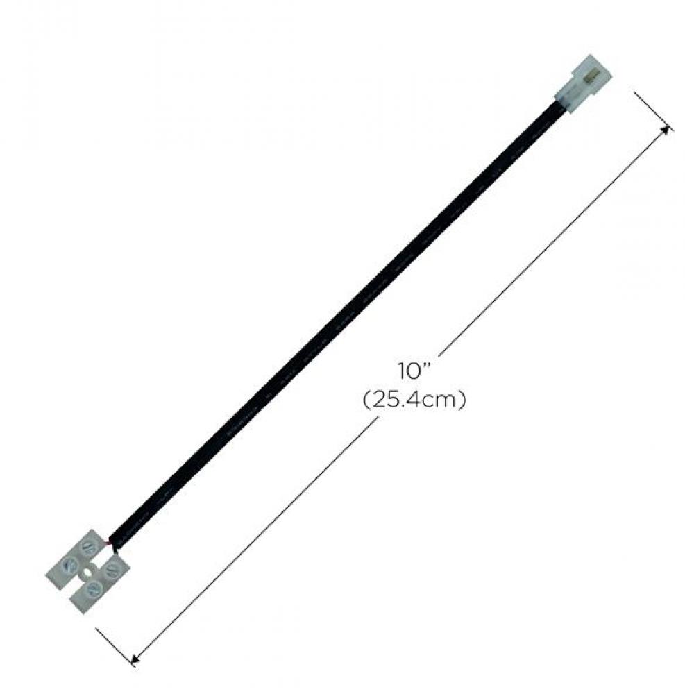 Connection cord with screw terminal