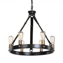 Marchand Electric Items 21273 - Marlow, 6 Lt. Chandelier