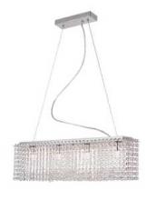 Marchand Electric Items MDN-1004 - Crystal Rectangle 25" G9 Island Pendant 