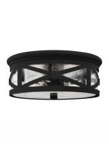Generation Lighting 7821402-12 - Two Light Outdoor Ceiling Flush Mount