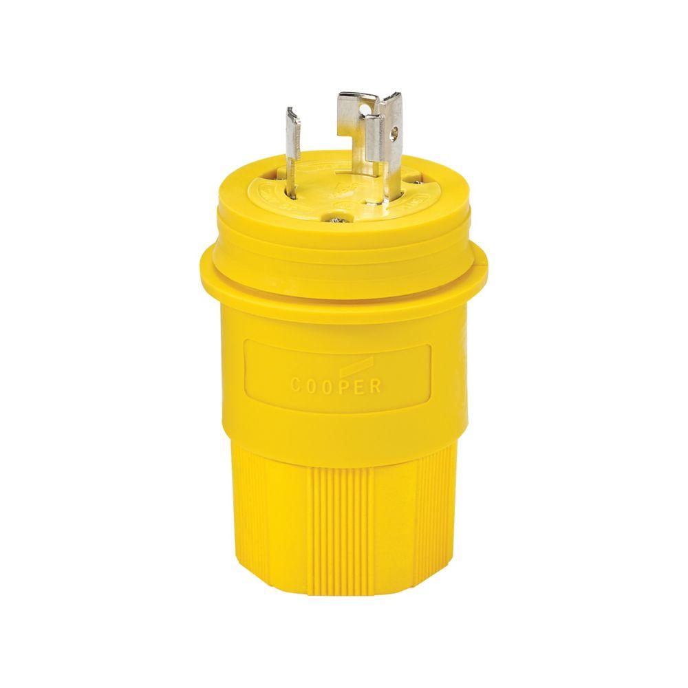 Plug WT 30A 125/250V 3P3W H/L BK