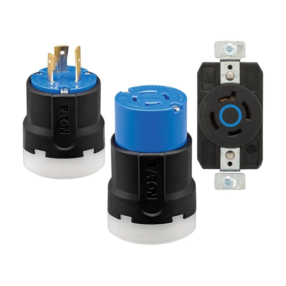 CCL F/I 20A120/208V 3PH 4P5W, BL&BK
