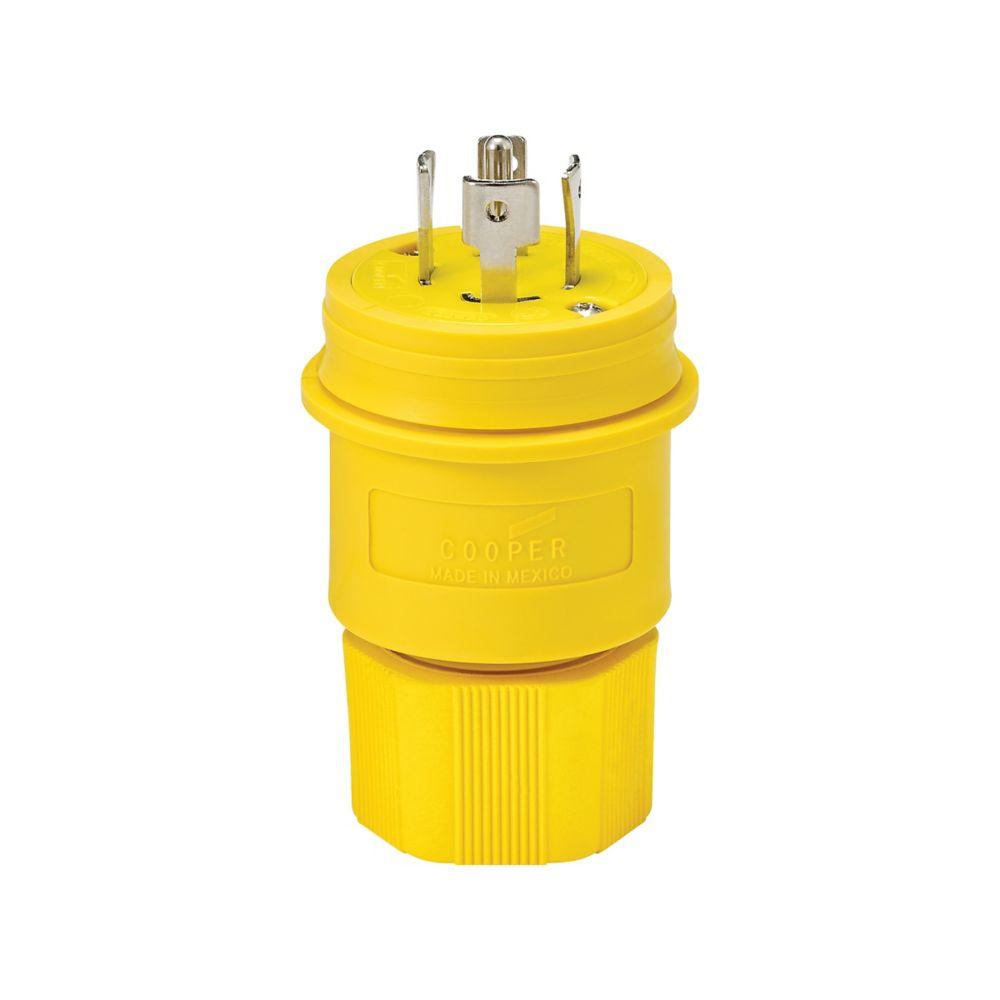 Plug WT 30A 120/208V 3PH 4P5W H/L BK