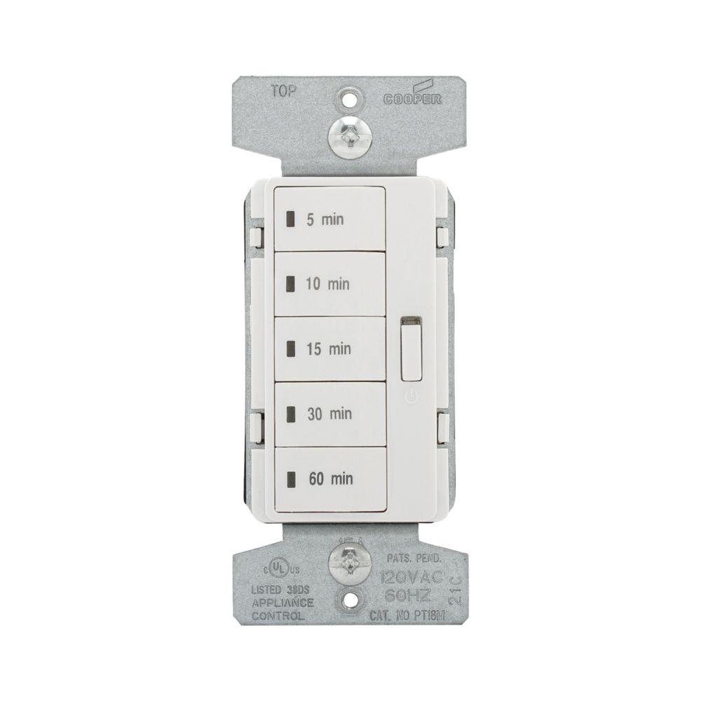Accell minute timer,five button,120V,15A