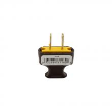 Eaton Wiring Devices BP1912B-SP-L - PLUG FLAT HNDL 15A125V2P2W THERMO STR BR