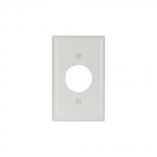 Eaton Wiring Devices 2131W-BOX - Wallplate 1G Single Recp Thrmst Std WH