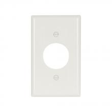 Eaton Wiring Devices 5131W-BOX - Wallplate 1G Single Recp Nylon Std WH