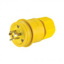 Eaton Wiring Devices 9965PWBK - Plug WT 20A 125/250V 3P3W H/L BK