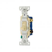 Eaton Wiring Devices C1303-7V - Switch Toggle 3-Way 15A 120V Grd IV