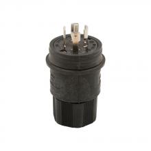 Eaton Wiring Devices L2030PWBK - Plug WT 30A 347/600V 3PH 4P4W H/L BK