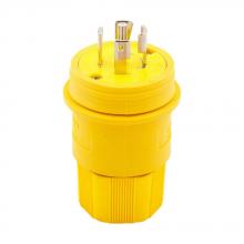 Eaton Wiring Devices L2330PWBK - Plug WT 30A 347/600V 3PH 4P5W H/L BK