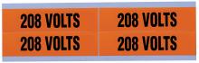 Ideal Industries 44-355 - Voltage & Conduit Marker, "208V", Med, 4