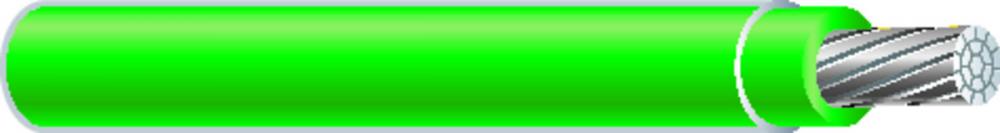 350 STR 3E AL (177mm2) XHHW-2 GREEN