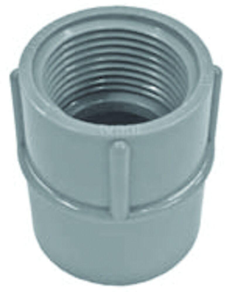 6&#34; PVC FEMALE ADAPTER 8-PK