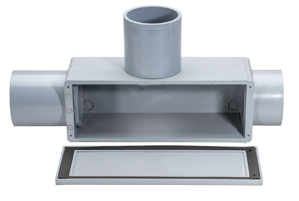 4&#34; PVC &#34;T&#34; 1-PK