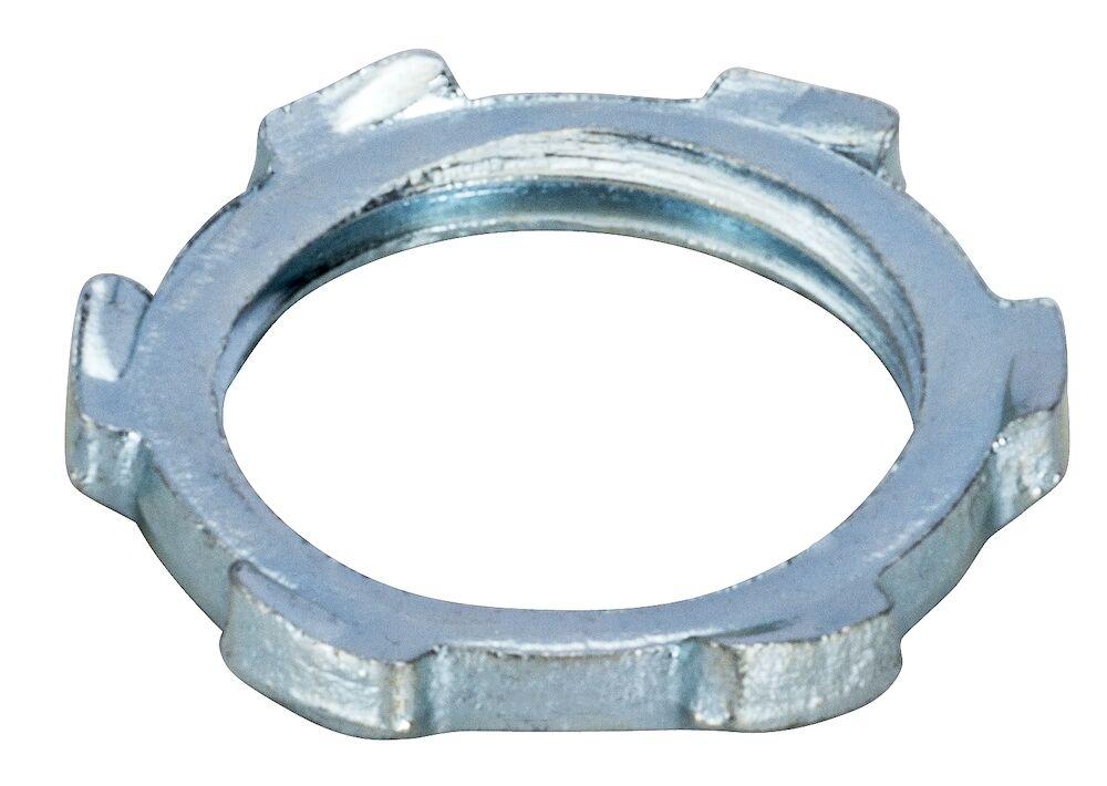 1-1/2&#34; UL LOCKNUT STEEL 50/500PK