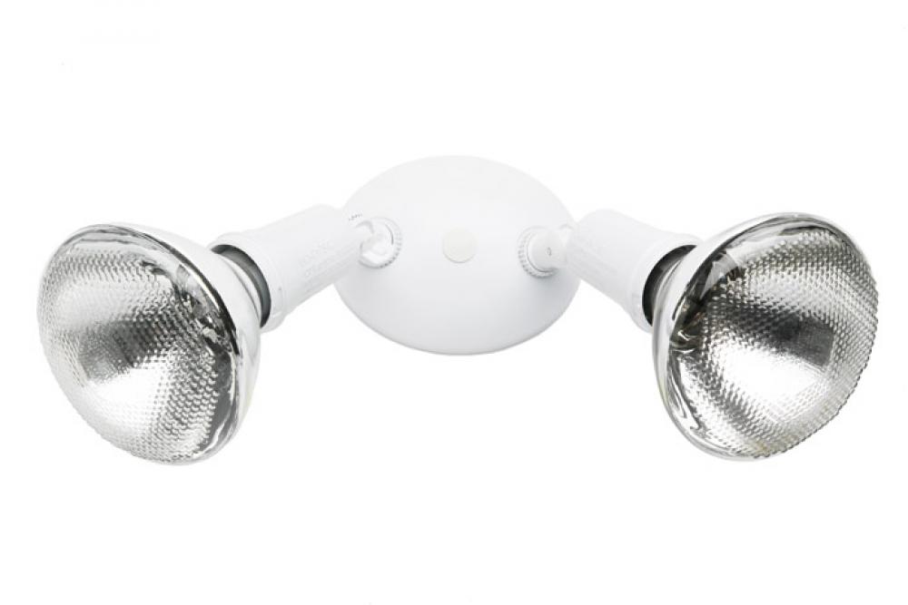 LIGHT, SECURITY DOUBLE HOLDER WHITE