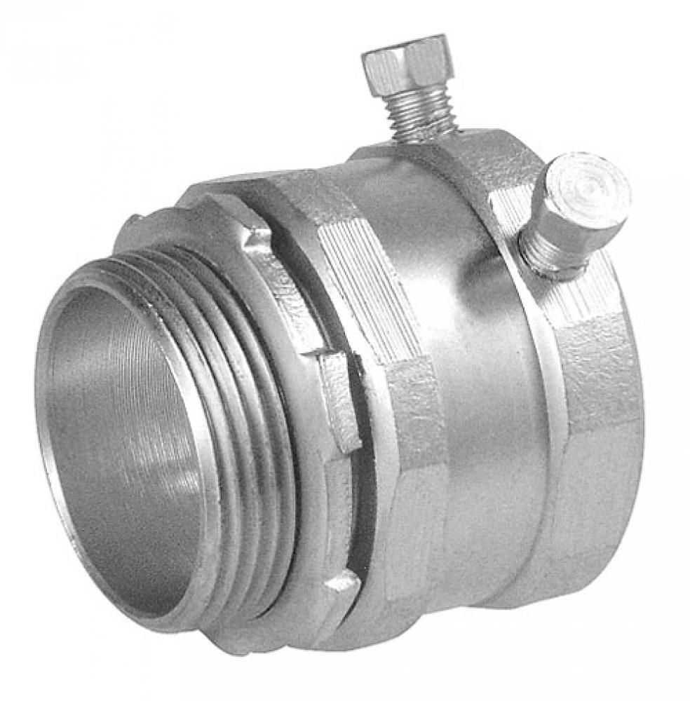 3-1/2in Zinc Platd Stl St Scrw Connctor