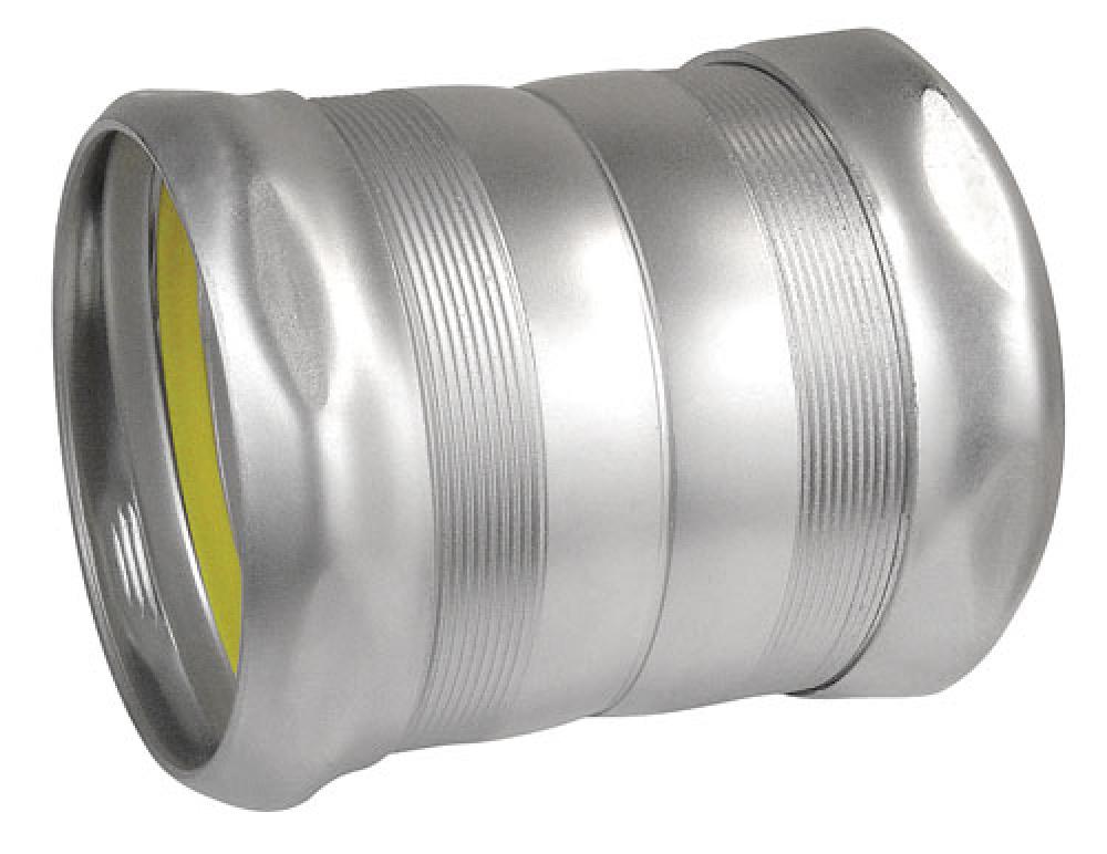 MT Comprssion Coupling Stl 3-1/2&#34; 5pk