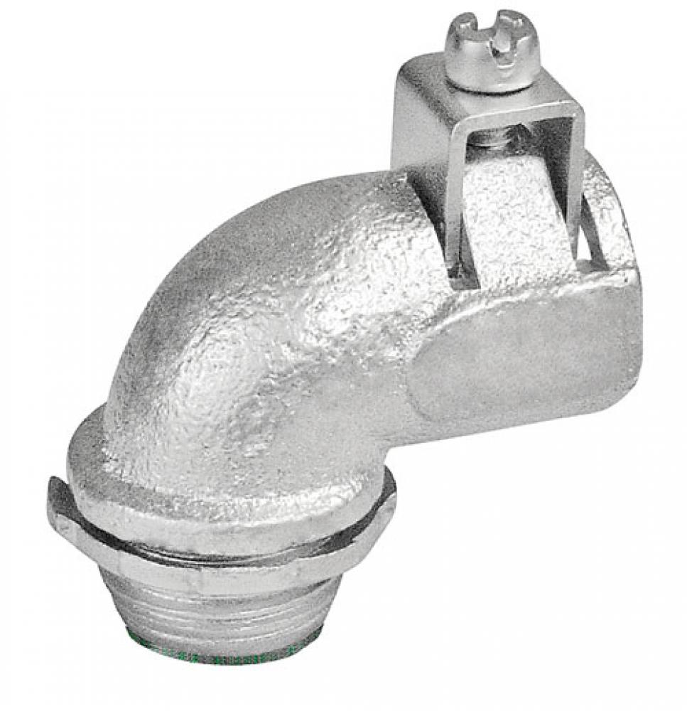 3/4&#34; Znc Pltd Irn 90D l Ctr Insl Thrt