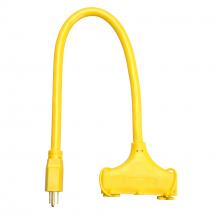 Southwire 4122SW8802 - CORD, TRI-SOURCE 12/3 2' STW YELLOW LE