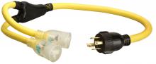 Southwire 1934W8802 - CORD SET, 3' STOW YELLOW "Y" BLACK