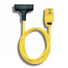 Southwire 14880004-6 - GFCI, 6' RIGHT ANGLE TRICORD TAP