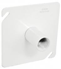 Southwire 52C50-WH - 4 Sq Sttr Fxtur Hngr 1/2" Thrdd Cond Wht
