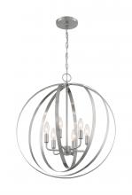 Satco 60/7048 - PENDLETON 6LT PENDANT BN