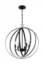 Satco 60/7068 - PENDLETON 6LT PENDANT MB