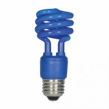 Satco S5514 - 13T2/E26/BLUE/120V/1BL