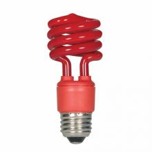 Satco S7271 - 13T2/E26/RED/120V/1PK